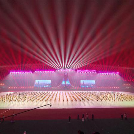 DAGE?Light?ignited?the?opening?ceremony?of?the?9th?Sports?Games?in?Shaoxing